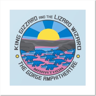 King Gizzard and the Lizard Wizard - The Gorge Marathon Posters and Art